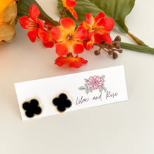 Load image into Gallery viewer, Clover Stud Earrings
