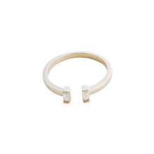 Load image into Gallery viewer, Stevie Adjustable Baguette Ring