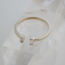 Load image into Gallery viewer, Stevie Adjustable Baguette Ring