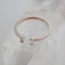 Load image into Gallery viewer, Stevie Adjustable Baguette Ring
