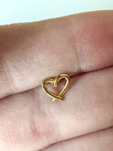 Load image into Gallery viewer, Mini Heart Stud Earrings