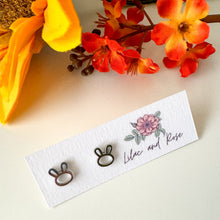 Load image into Gallery viewer, Bunny Ears Stud Earrings