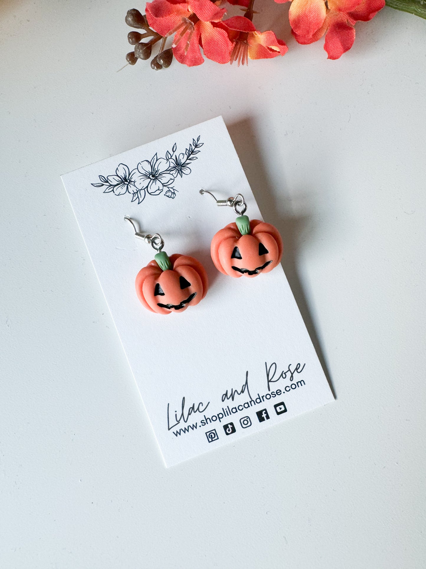 ✅ Jack-O-Lantern Earrings