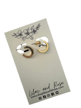 Load image into Gallery viewer, ✨ CZ Huggies in Gold