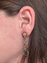 Load image into Gallery viewer, Circle Dangle Earrings