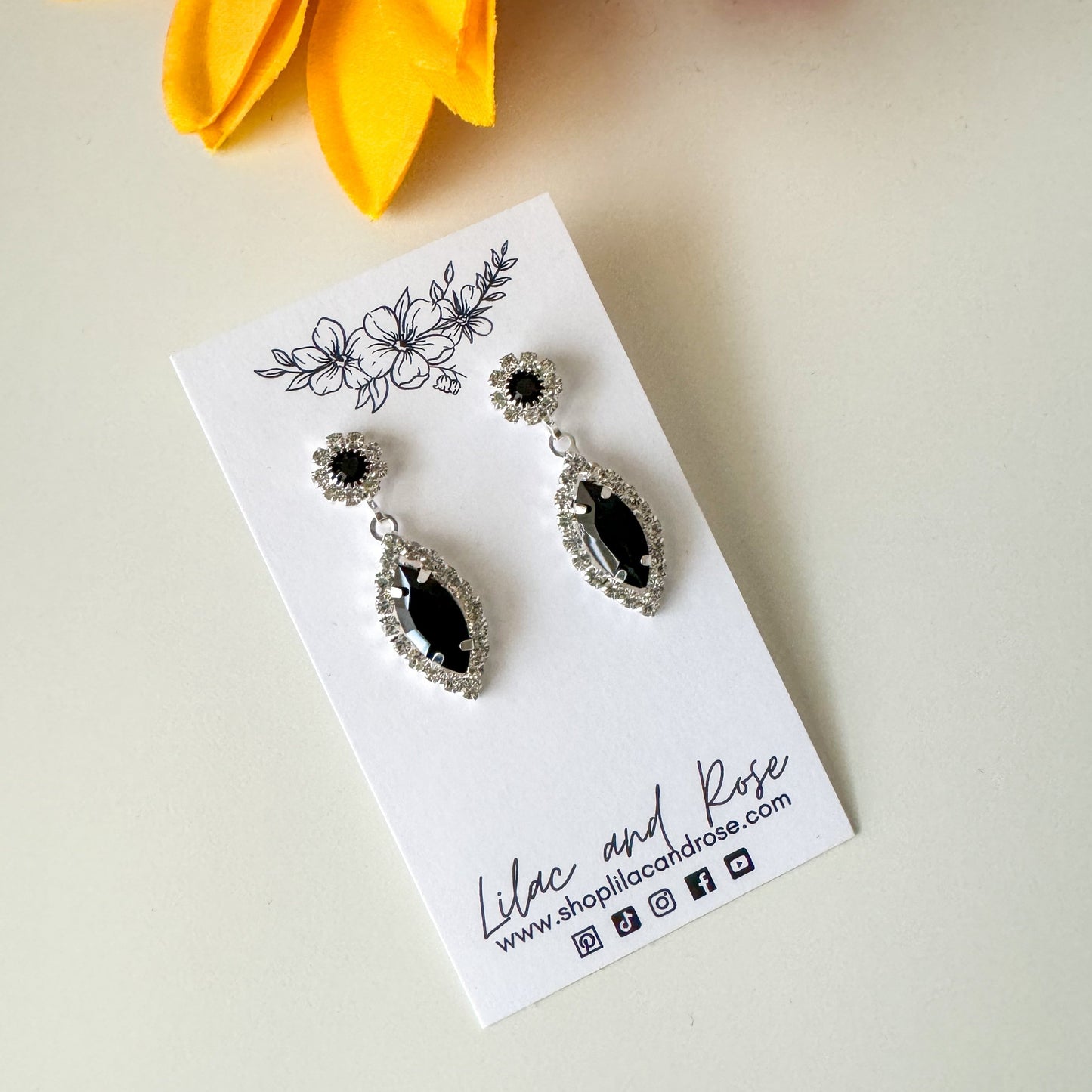 ✅ Marquise Round Teardrop Earrings