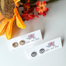 Load image into Gallery viewer, fun basketball earrings lightweight hypoallergenic