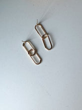 Load image into Gallery viewer, Two-Chain Dangle Earrings