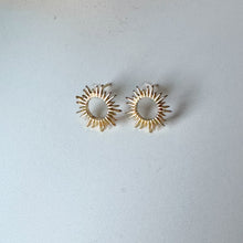 Load image into Gallery viewer, happy everyday earrings minimalist sun studs