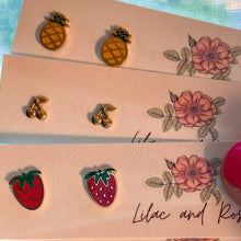 Load image into Gallery viewer, ✨ Fruit Stud Earrings