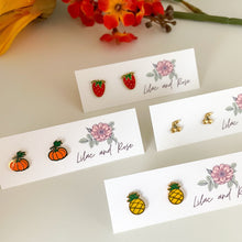 Load image into Gallery viewer, ✨ Fruit Stud Earrings