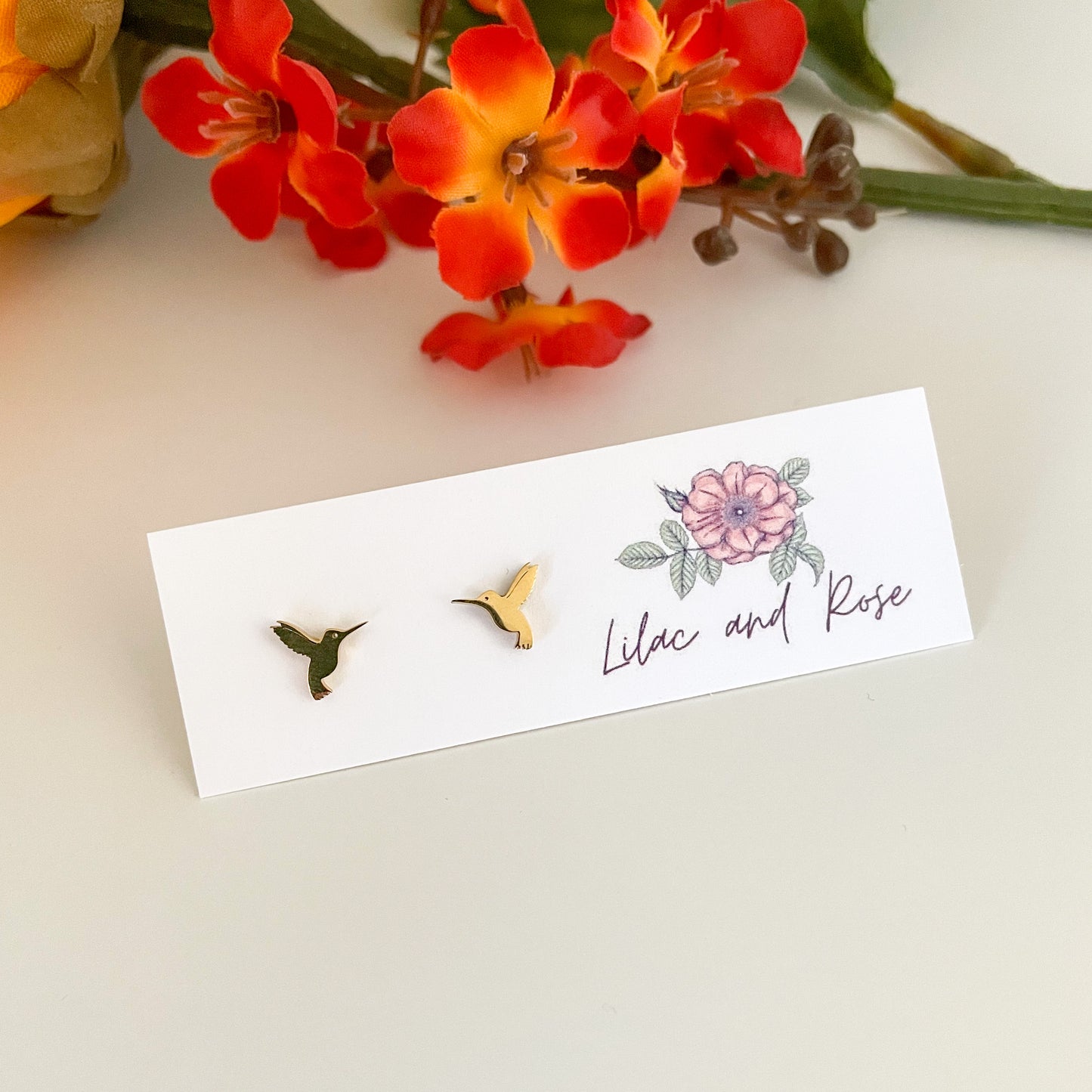 tiny hummingbird jewelry gift of joy
