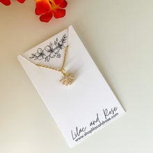 Load image into Gallery viewer, ✨ CZ Fan Necklace