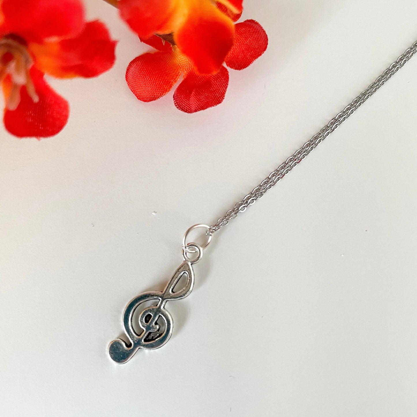 ✨ Treble Clef Necklace