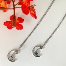 Load image into Gallery viewer, ✨ Moon with Star Necklace