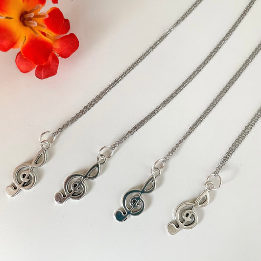 ✨ Treble Clef Necklace