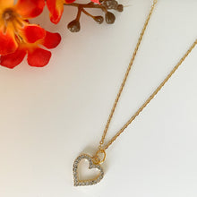 Load image into Gallery viewer, CZ Heart Necklace