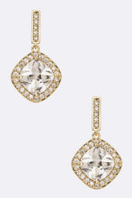 Load image into Gallery viewer, CZ Drop Earrings
