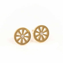 Load image into Gallery viewer, Pinwheel Stud Earrings
