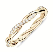 Load image into Gallery viewer, ✨ CZ Twist Ring
