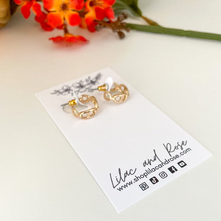 ✨ Pop Tab Hoop Earrings