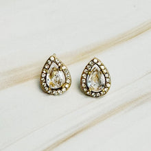 Load image into Gallery viewer, Ideal Cut Crusted Stud Earrings
