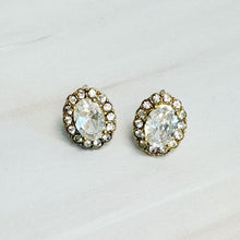 Load image into Gallery viewer, Ideal Cut Crusted Stud Earrings
