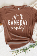 Load image into Gallery viewer, Football Game Day Vibes Graphic Tee
