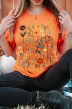 Load image into Gallery viewer, Botanical Wildflowers Graphic Tee
