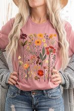 Load image into Gallery viewer, Botanical Wildflowers Graphic Tee
