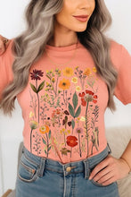 Load image into Gallery viewer, Botanical Wildflowers Graphic Tee
