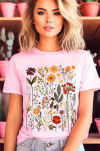 Load image into Gallery viewer, Botanical Wildflowers Graphic Tee
