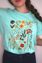 Load image into Gallery viewer, Botanical Wildflowers Graphic Tee
