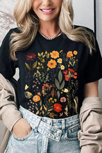 Load image into Gallery viewer, Botanical Wildflowers Graphic Tee
