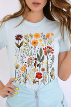 Load image into Gallery viewer, Botanical Wildflowers Graphic Tee
