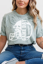 Load image into Gallery viewer, Game Day Heart Helmet Color Burst Tee
