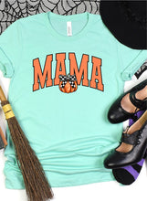 Load image into Gallery viewer, Mama Pumpkin Bella Canvas Graphic Tee
