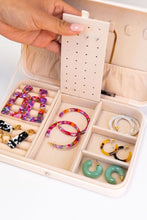 Load image into Gallery viewer, Jewelry Travel Case - Ivory
