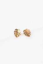 Load image into Gallery viewer, Mini Palm Stud Earrings
