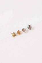 Load image into Gallery viewer, Mini Palm Stud Earrings
