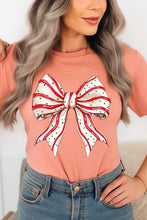 Load image into Gallery viewer, Christmas Tree Cake Bow Graphic Tee
