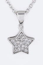 Load image into Gallery viewer, CZ Star Pendant Necklace
