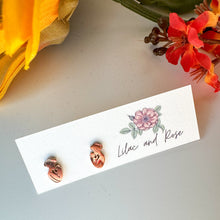 Load image into Gallery viewer, Mom with Baby Stud Earrings
