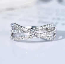 Load image into Gallery viewer, ✨ CZ Criss Cross Ring

