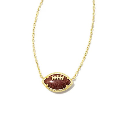 football necklace game day accessory gift ready