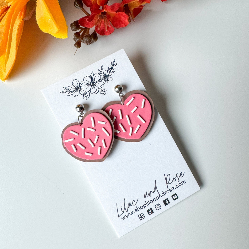 Valentine Sugar Cookie Earrings