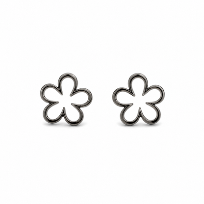 ✅ Flower Stud Earrings – Delicate Petals for Everyday Charm