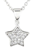 Load image into Gallery viewer, CZ Star Pendant Necklace
