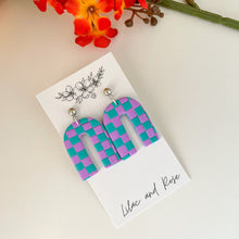 Load image into Gallery viewer, Checkerboard Earrings
