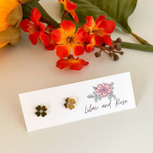 Load image into Gallery viewer, Clover Stud Earrings

